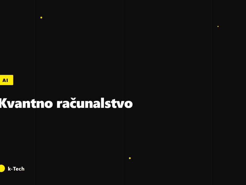 Kvantno računalstvo: hype ili stvarna revolucija?
