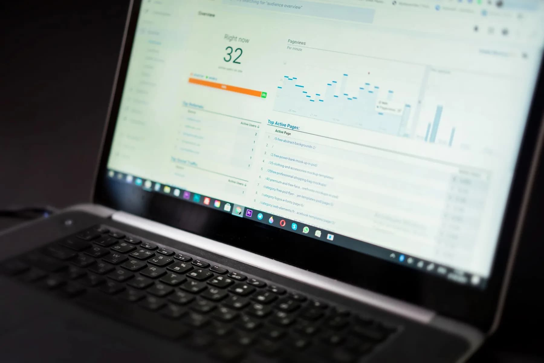 Analiza posjećenosti web stranice u alatu za praćenje SEO rezultata